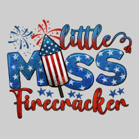 Little Miss Firecracker 4th Of July Premium Tee | Teevron