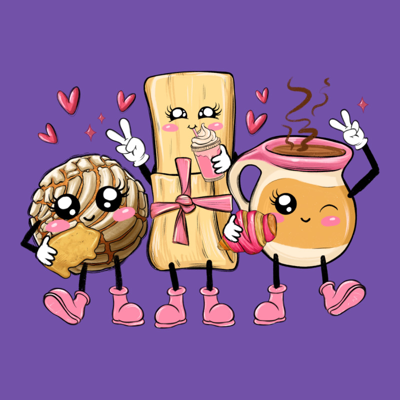 Mexican Pan Dulce Cartoon Characters Premium Sweatshirt by MaliasSmallBusiness | Teevron
