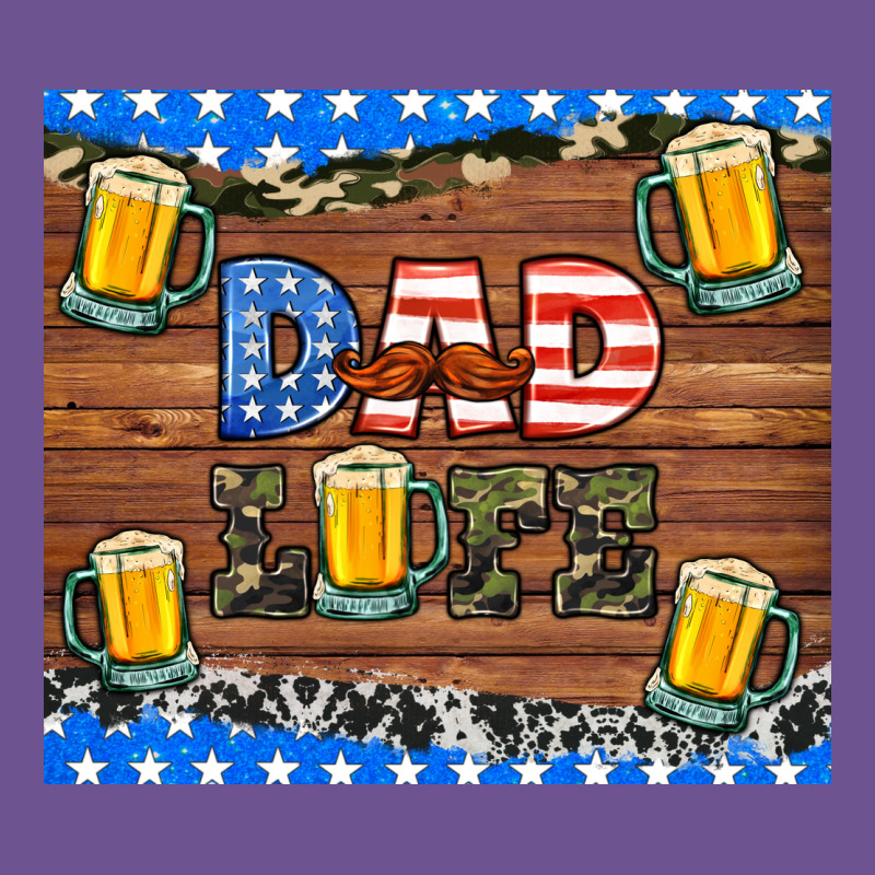 Dad Life With Beers Vintage Tee by HRA Design Shop | Teevron