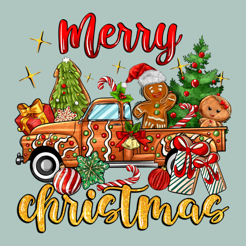Merry Christmas Gingerbread Truck Premium Sweatshirt by MaliasSmallBusiness | Teevron
