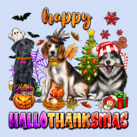 Happy Hallothanksmas Dogs Urban Hoodie | Teevron
