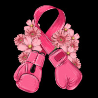 Breast Cancer With Boxing Gloves Premium Sweatshirt | Teevron