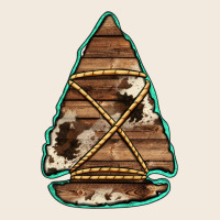 Cowhide Wooden Arrowhead Zipper Hoodie | Teevron