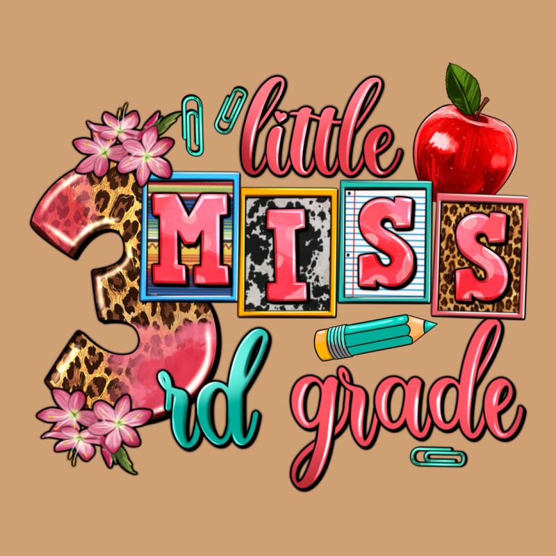 Little Miss 3rd Grade Vintage Tee by AdoDesignShop | Teevron