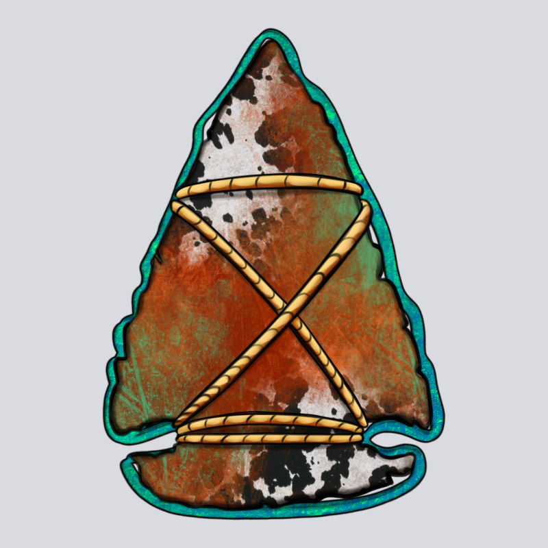Cowhide Rusty Arrowhead Zipper Hoodie by Jasminsmagicworld | Teevron