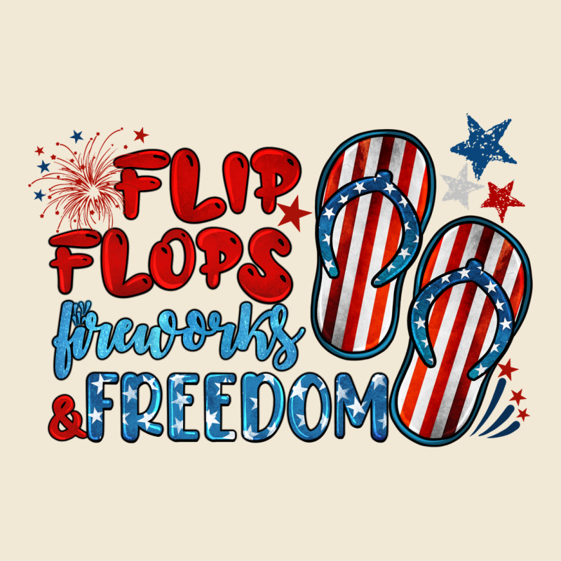 Flip Flops Fireworks & Freedom Premium Tee by BarkalooDesign | Teevron
