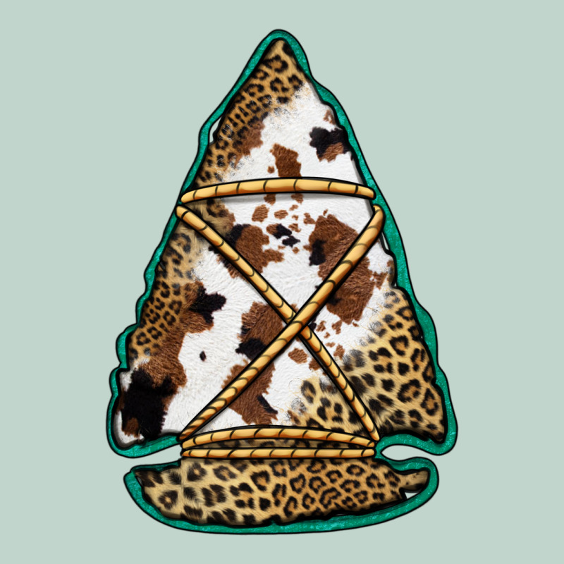 Cowhide Leopard Arrowhead Zipper Hoodie by Jasminsmagicworld | Teevron