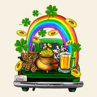 St Patricks Shamrock Gold Beer Truck Vintage Tee | Teevron