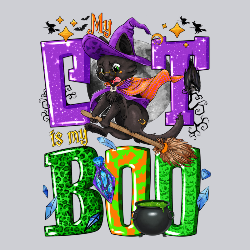 My Cat Is My Boo Halloween Urban Hoodie by NancyCooperArtShop | Teevron