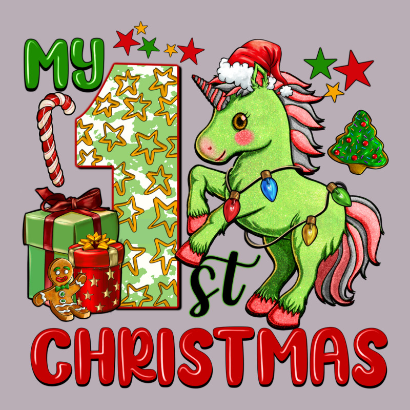 My First Christmas Unicorn Vintage Tee by FaDigitalArtStudio | Teevron