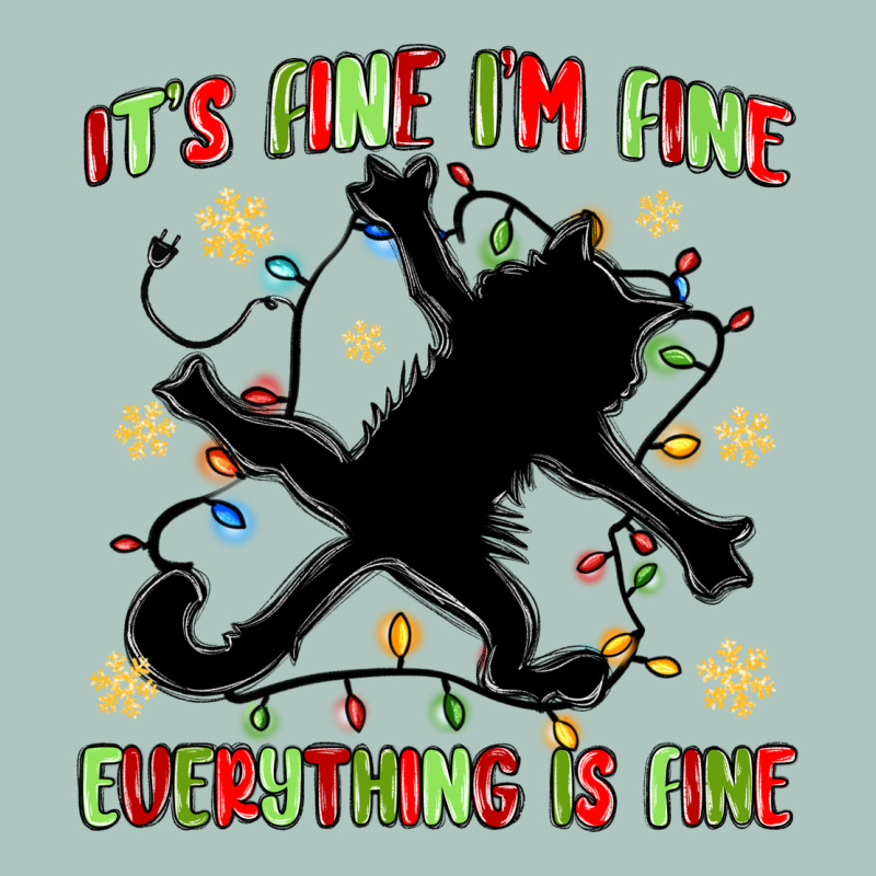 It's Fine I'm Fine Everything Is Fine Premium Sweatshirt by MaliasSmallBusiness | Teevron