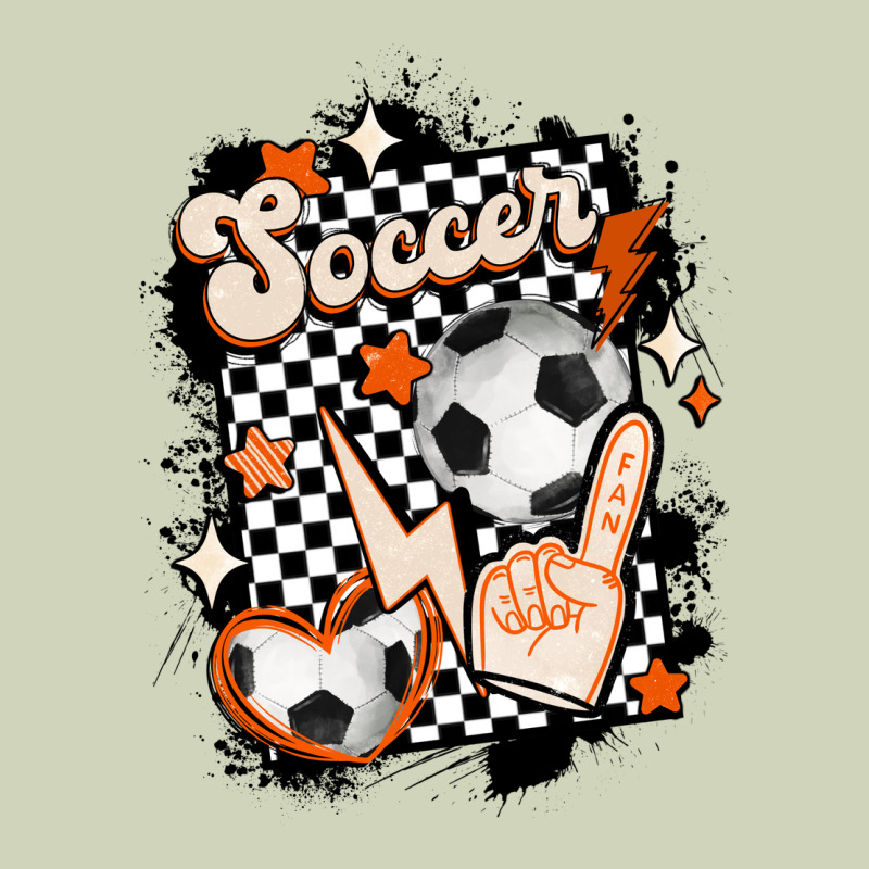 Vintage Soccer Heavyweight Hoodie by MaliasSmallBusiness | Teevron