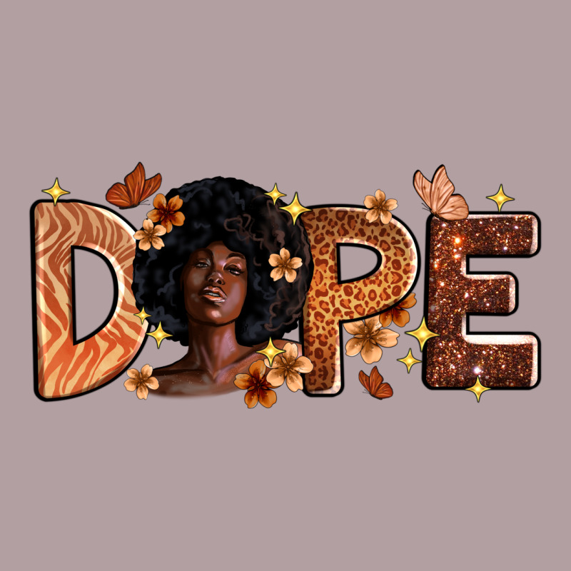 Dope Melanin Vintage Hoodie by Zillion Design Studio | Teevron