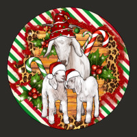Christmas Goat Family Ornament Heavy Core Tee | Teevron