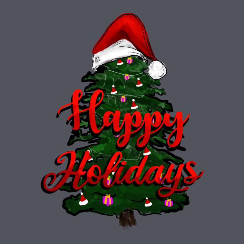 Happy Holidays Christmas Tree Vintage Hoodie by RanaPortraitStore | Teevron