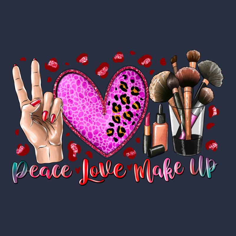 Peace Love Makeup Heavyweight Sweatshirt by RacoonDesign | Teevron