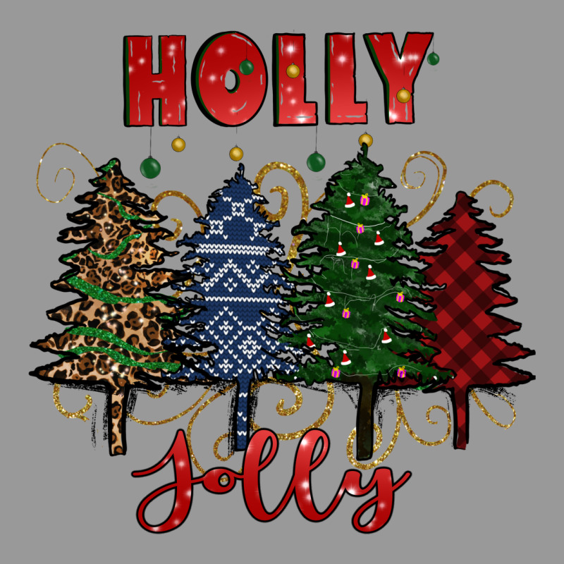Holly Jolly Christmas Trees Vintage Hoodie by RanaPortraitStore | Teevron