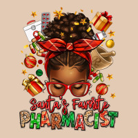 Santas Favorite Pharmacist Afro Messy Bun Urban Hoodie | Teevron