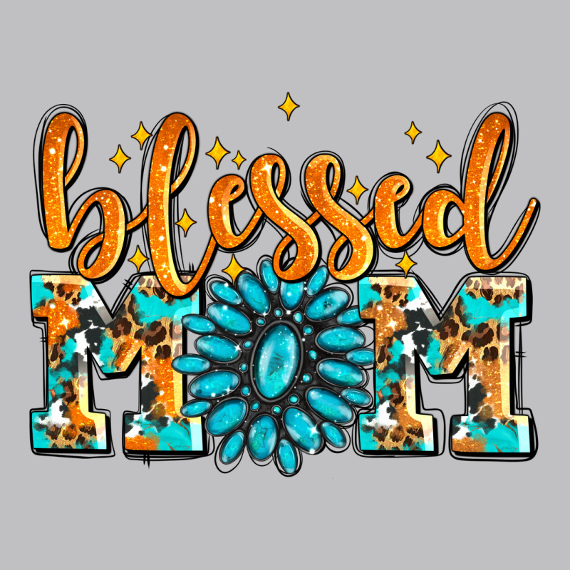 Blessed Mom With Gemstone Classic Tee by AdoDesignShop | Teevron