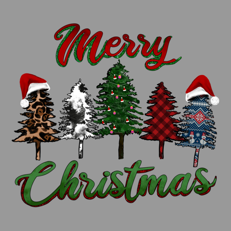 Merry Christmas Trees Vintage Hoodie by RanaPortraitStore | Teevron