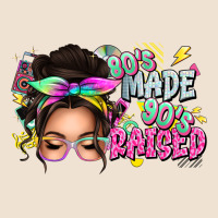 80s Made 90s Raised Messy Bun Urban Hoodie | Teevron