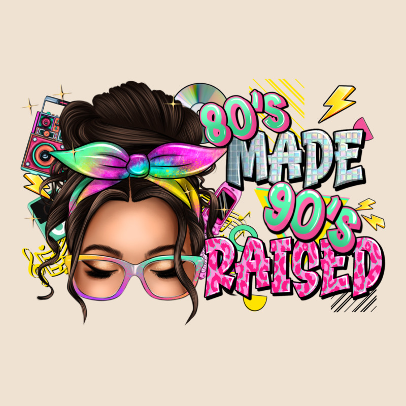 80s Made 90s Raised Messy Bun Urban Hoodie by texasbilliewilder | Teevron
