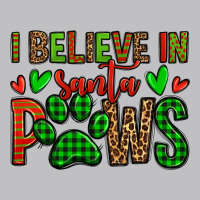 I Believe In Santa Paws Christmas Long Sleeve Tee | Teevron