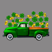 St Patricks Shamrock Gold Truck Vintage Tee | Teevron