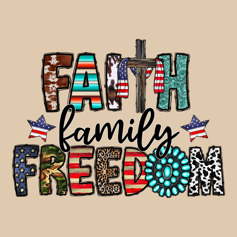 Faith Family Freedom Heavyweight Sweatshirt by CowhideDigitalArt | Teevron