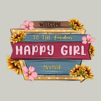 Welcome To The Fabulous Happy Girl Avenue Heavyweight Hoodie | Teevron