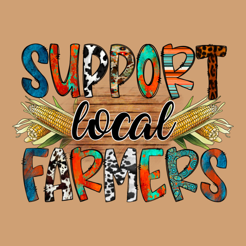 Support Local Farmers Vintage Tee by RacoonDesign | Teevron