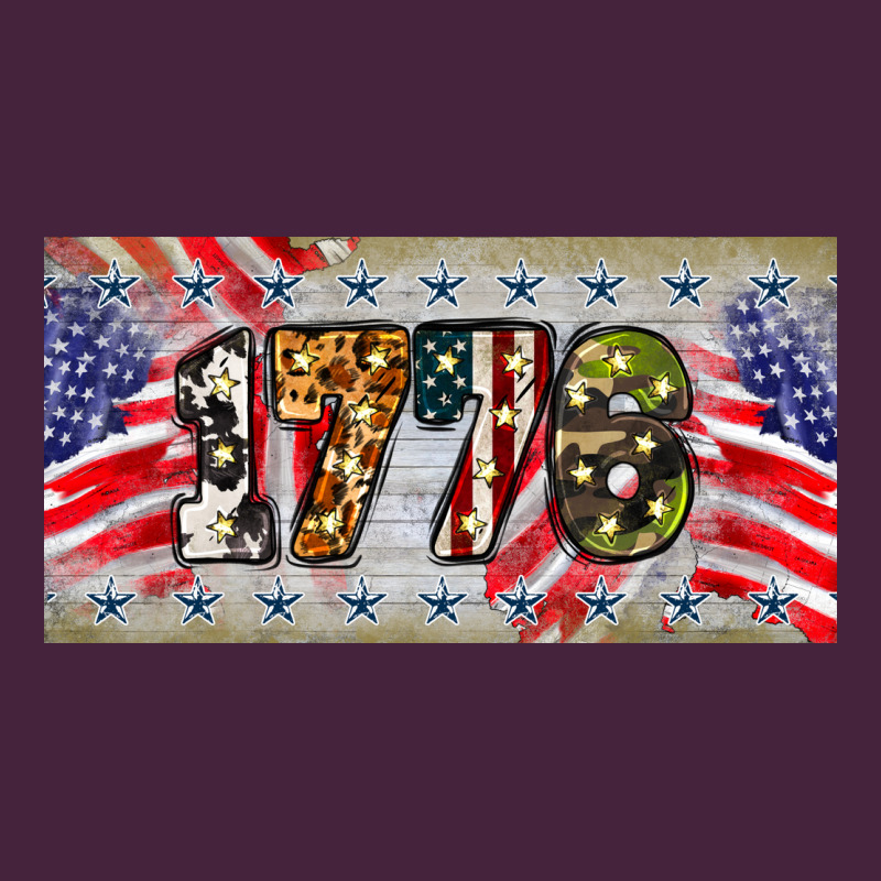 1776 4th Of July License Plate Premium Tee by BarkalooDesign | Teevron