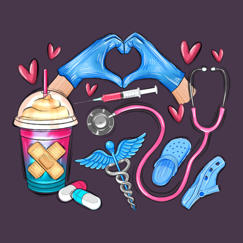 Nurse Life Heavyweight Hoodie by MaliasSmallBusiness | Teevron