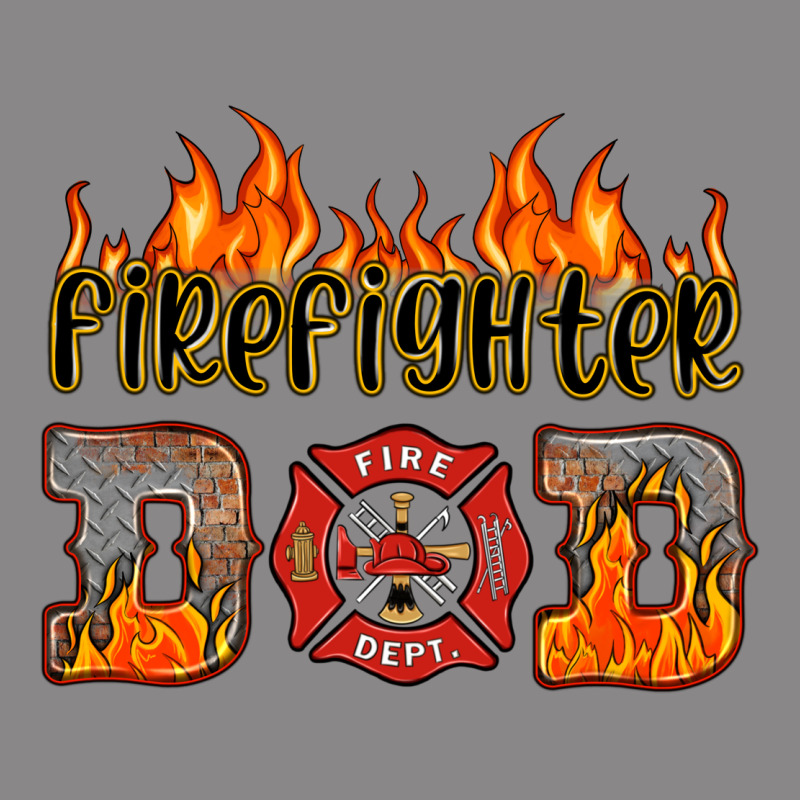 Firefighter Dad Vintage Tee by HRA Design Shop | Teevron