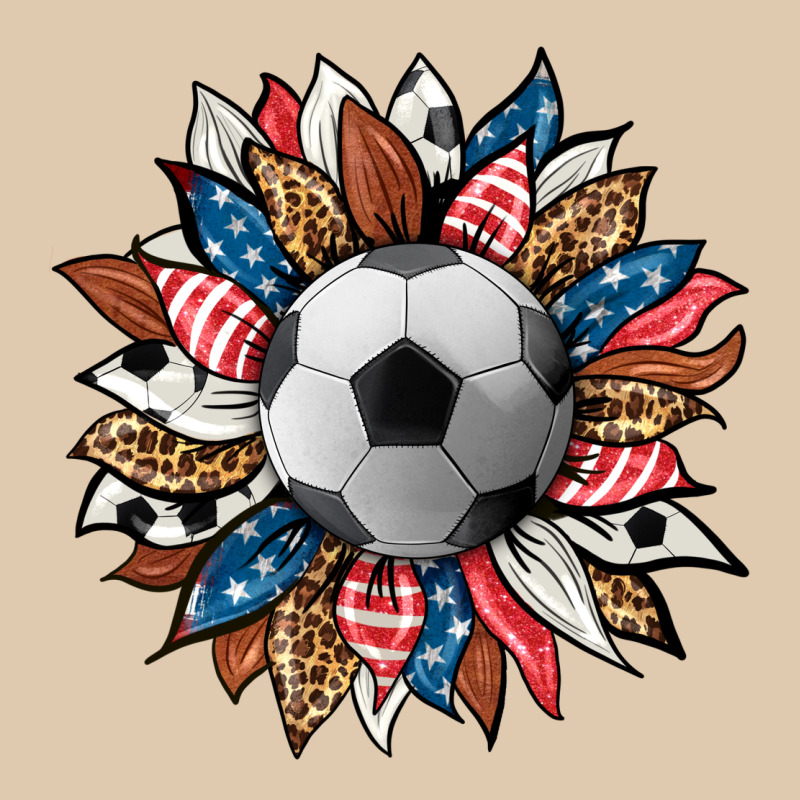 Football Sunflower Heavyweight Sweatshirt by HRA Design Shop | Teevron