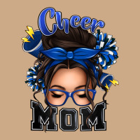 Cheer Mom Messy Bun Vintage Hoodie | Teevron