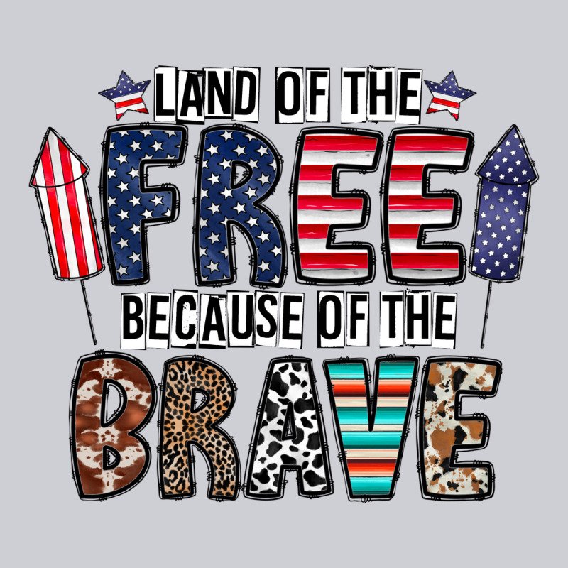 Land Of The Beacause Of The Brave Heavyweight Sweatshirt by CowhideDigitalArt | Teevron