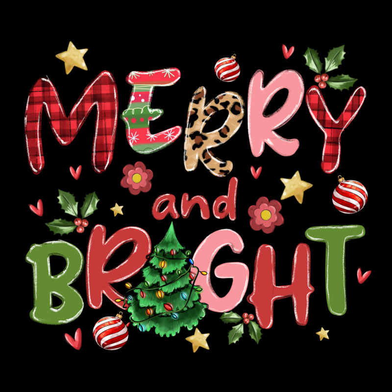 Merry And Bright Premium Sweatshirt by MaliasSmallBusiness | Teevron