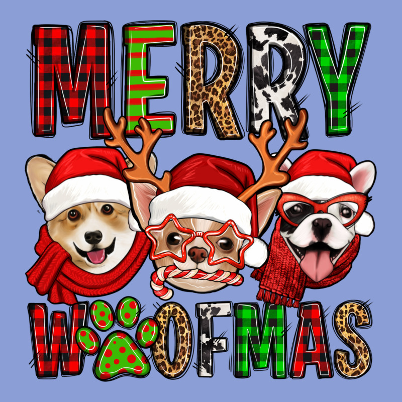 Merry Woofmas Dogs Long Sleeve Tee by Jasminsmagicworld | Teevron