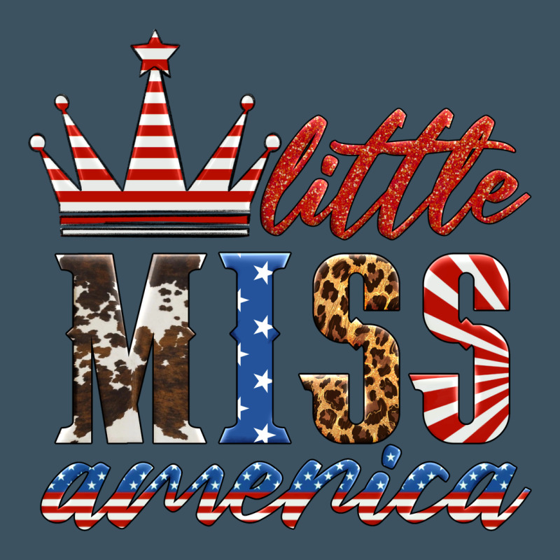 Little Miss America Urban Heavy Tee by HRA Design Shop | Teevron