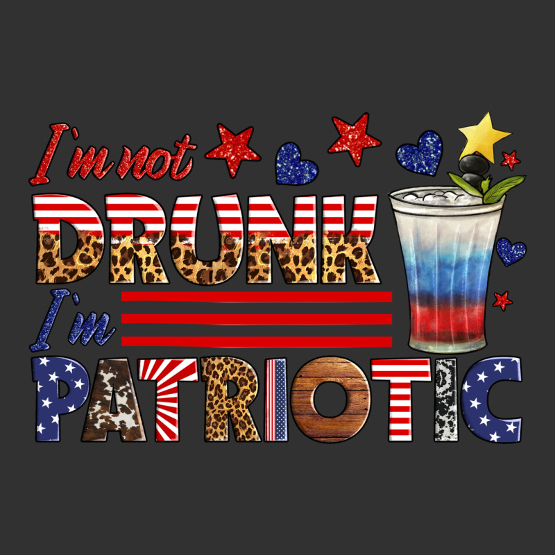 I'm Not Drunk I'm Patriotic Urban Heavy Tee by HRA Design Shop | Teevron