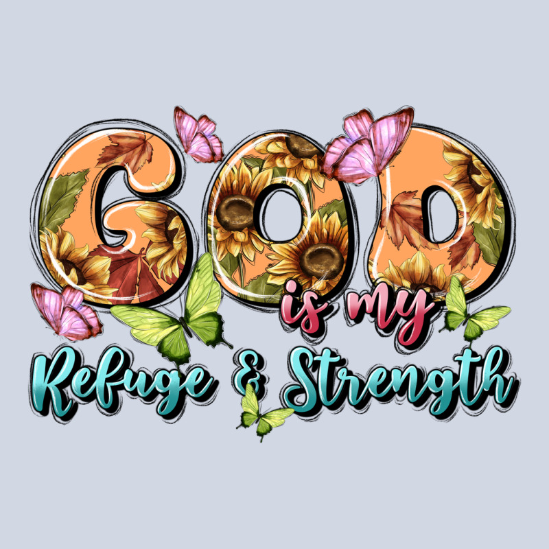 God Is My Refuge And Strength Premium Sweatshirt by MaliasSmallBusiness | Teevron