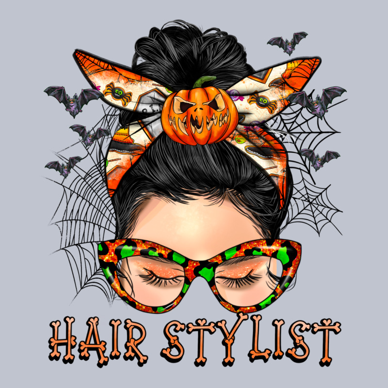 Hair Stylist Messy Bun Premium Hoodie by BarkalooDesign | Teevron