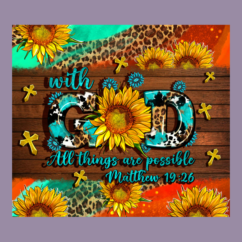 With God All Things Are Possible Classic Tee by AdoDesignShop | Teevron