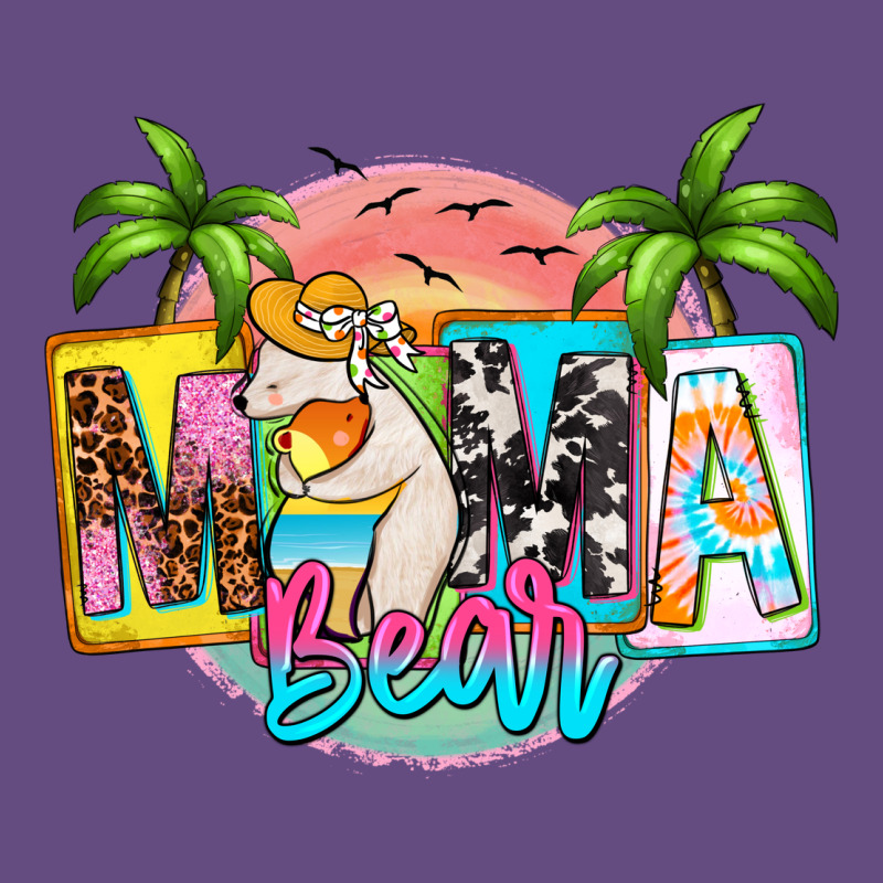 Mama Bear Summer Vintage Hoodie by Zillion Design Studio | Teevron