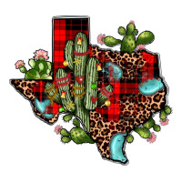 cactus christmas texas map | Teevron