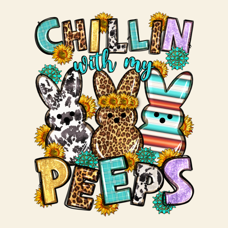 Chillin With My Peeps Easter Vintage Tee by OliviaCreatesArt | Teevron