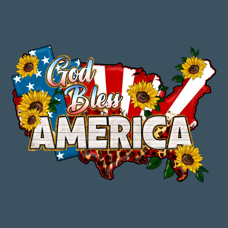 God Bless America Urban Heavy Tee by HRA Design Shop | Teevron
