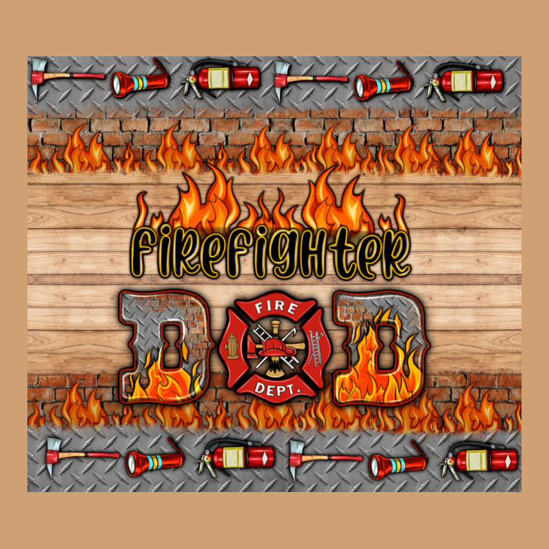 Firefighter Dad Vintage Tee by HRA Design Shop | Teevron
