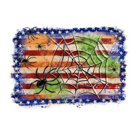 American flag halloween background | Teevron
